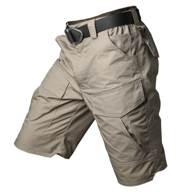 ReFire Gear Tactical Shorts for Men Waterproof Camo Cargo Shorts Rip Stop Cotton Outdoor Military Shorts - Image 1